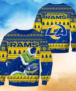 Los Angeles Rams Christmas ELF Funny NFL Youth Sweatshirt