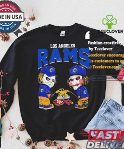 Los Angeles Rams NFL Halloween Peeing Funny Shirt