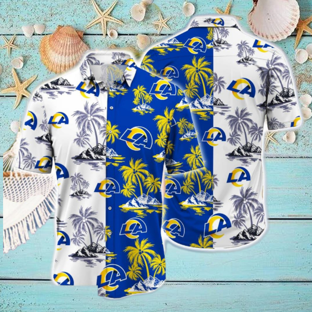 Los Angeles Rams NFL Hawaiian Shirt Coconut Tree For Men Women Fans