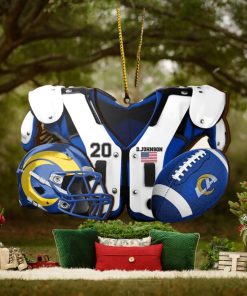 Los Angeles Rams NFL Sport Ornament Custom Your Name And Number