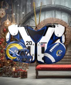 Los Angeles Rams NFL Sport Ornament Custom Your Name And Number