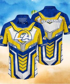 Los Angeles Rams NFL Stylish Logo Beach Hawaiian Shirt For Men And Women