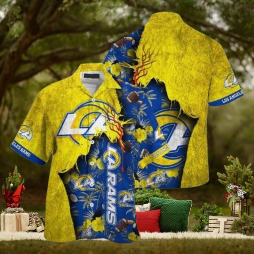 Los Angeles Rams NFL Summer Hawaiian Shirt