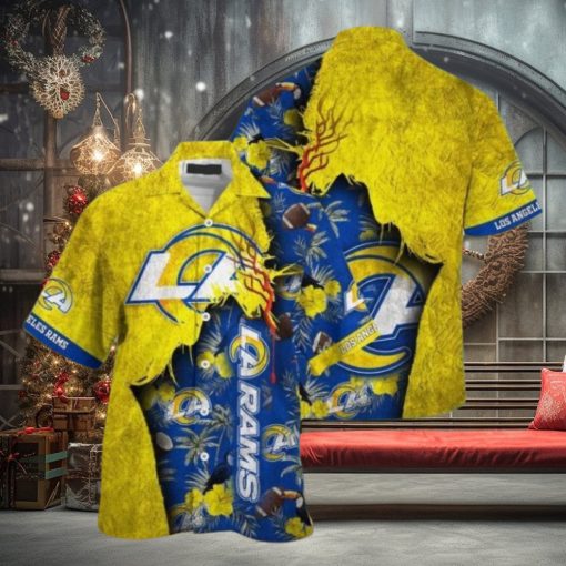 Los Angeles Rams NFL Summer Hawaiian Shirt