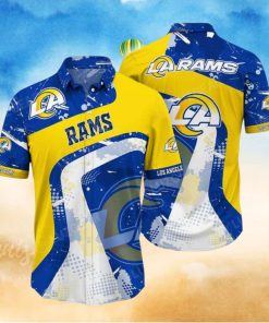 Los Angeles Rams NFL Summer Seashell New Beach Hawaiian Shirt For Summer