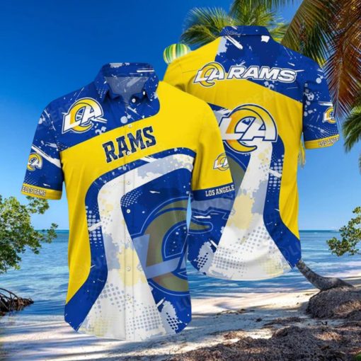 Los Angeles Rams NFL Summer Seashell New Beach Hawaiian Shirt For Summer