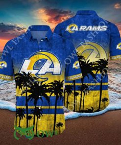 Los Angeles Rams NFL Trending Summer Hot Aloha Hawaiian Shirt