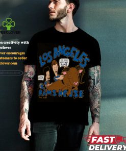 Los Angeles Rams NFL x Homage x Beavis and Butt Head Unisex Tri Blend T Shirt