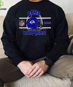Los Angeles Rams Nfc Super Wild Card Champions Season 2023 2024 Nfl Divisional Helmet Winners T hoodie, sweater, longsleeve, shirt v-neck, t-shirt