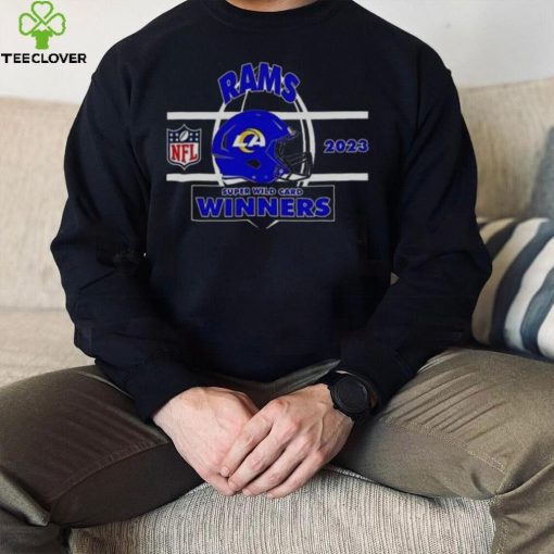 Los Angeles Rams Nfc Super Wild Card Champions Season 2023 2024 Nfl Divisional Helmet Winners T hoodie, sweater, longsleeve, shirt v-neck, t-shirt