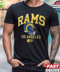 Los Angeles Rams Nike Anthracite Helmet Essential T Shirt