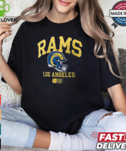 Los Angeles Rams Nike Anthracite Helmet Essential T Shirt