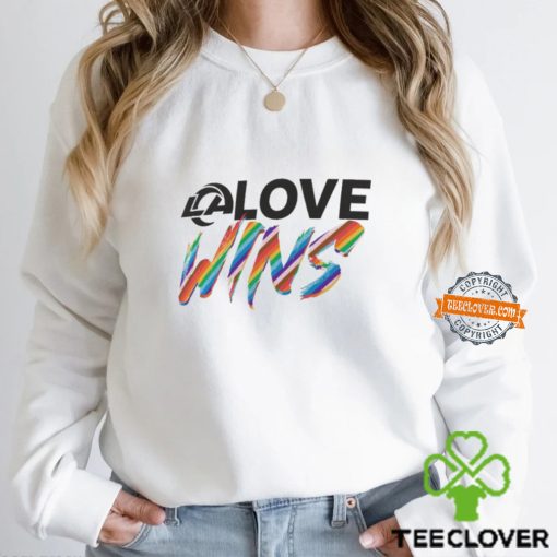 Los Angeles Rams Pride Love Wins 2024 Shirt