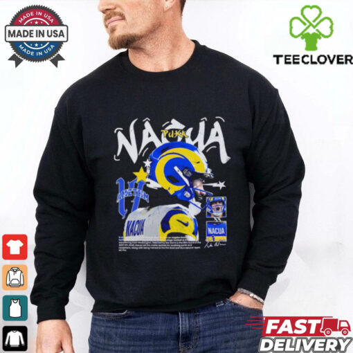 Los Angeles Rams Puka Nacua bootleg signature shirt