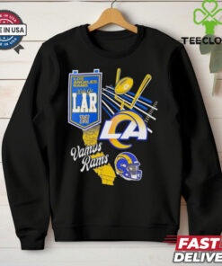 Los Angeles Rams Royal Split Zone Vamos Rams State map shirt
