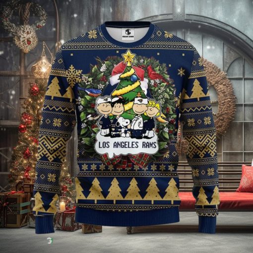 Los Angeles Rams Snoopy Dog Christmas Ugly Sweater Sport Christmas Gift Ideas