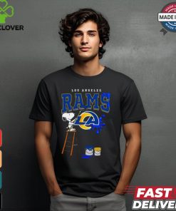 Los Angeles Rams Snoopy Painting Shirt