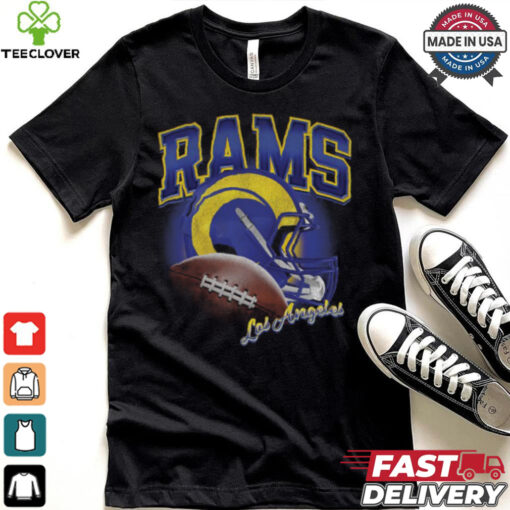Los Angeles Rams Spiral Heavyweight T Shirt