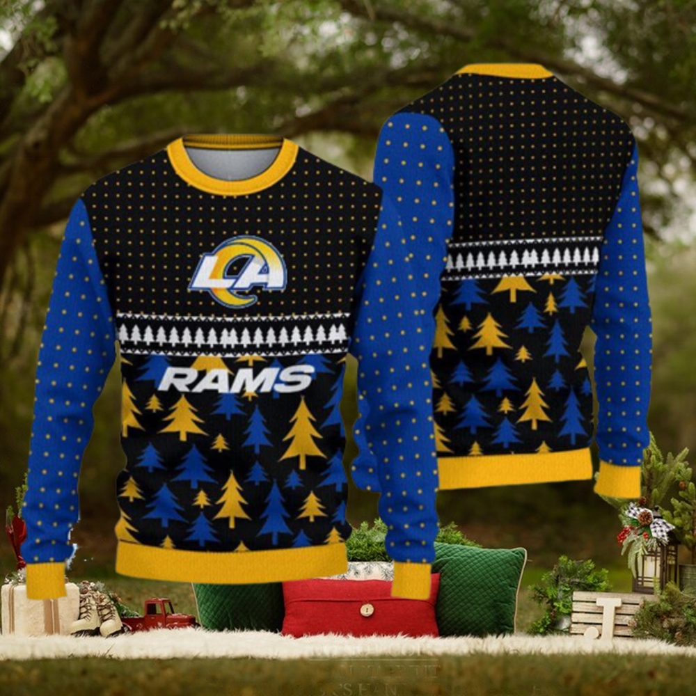 Los Angeles Rams Christmas Pattern Sweater Chorus Unisex Ugly