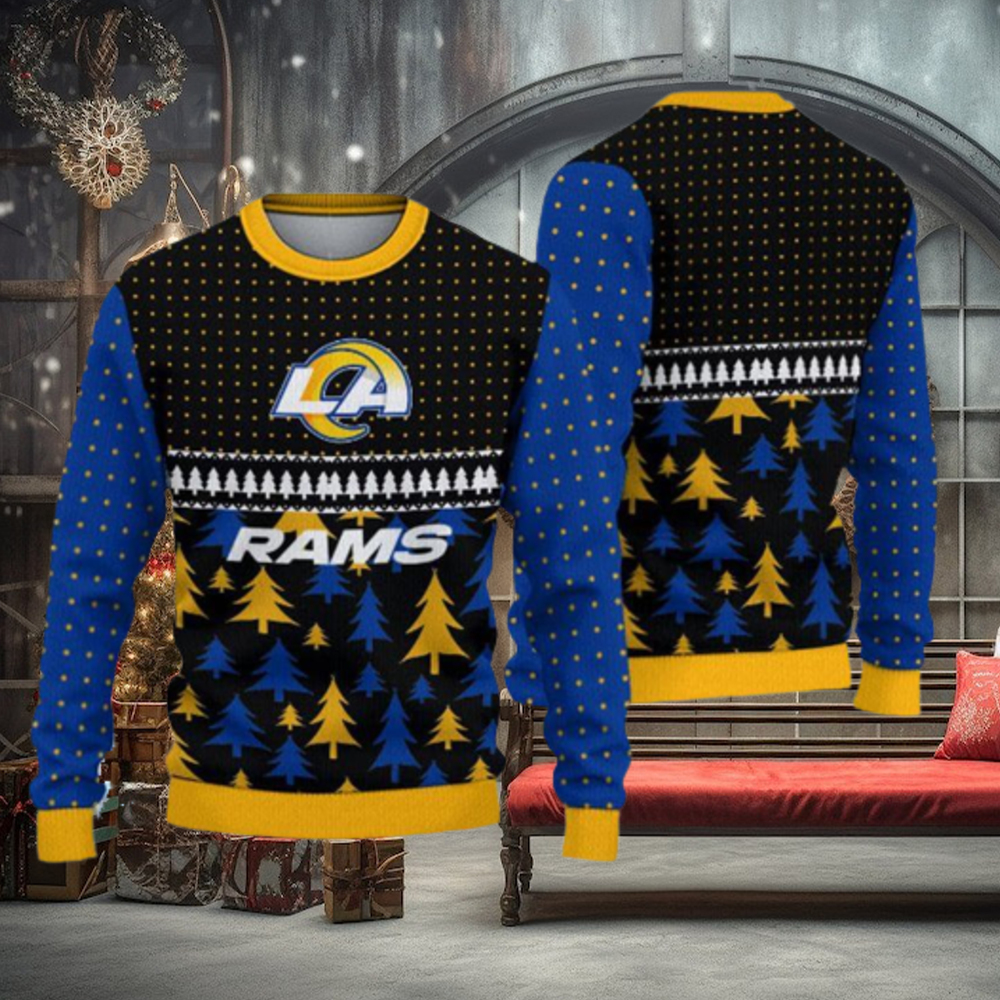 Los Angeles Rams Ugly Christmas Xmas Sweater Chorus Gift Mens