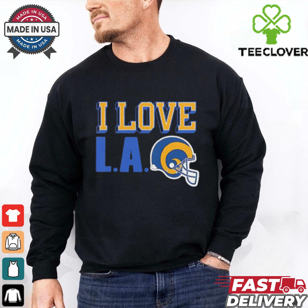 Los Angeles Rams football I love LA shirt Los Angeles Rams football I love LA shirt
