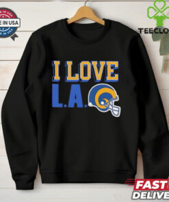 Los Angeles Rams football I love LA shirt