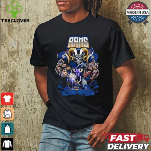 Los Angeles Rams football mascot shirt