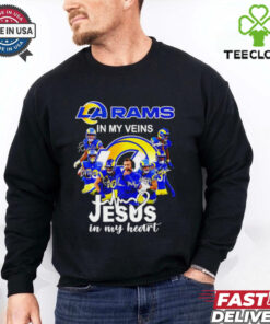 Los Angeles Rams in my veins Jesus in my heart Limited Edition
