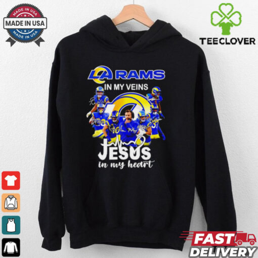 Los Angeles Rams in my veins Jesus in my heart Limited Edition