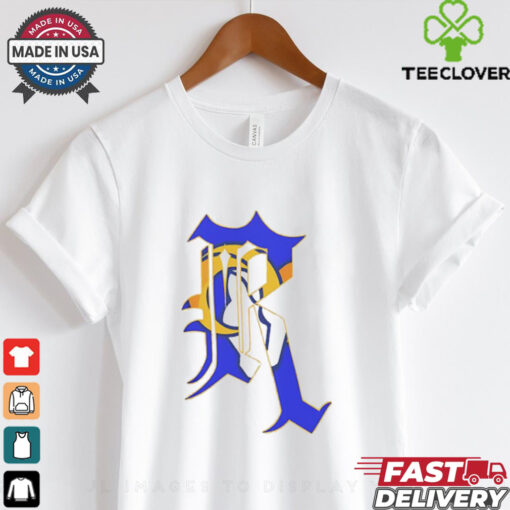 Los Angeles Rams logo design shirt