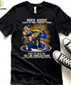 Los Angeles Rams rock music keep my soul forever young hoodie, sweater, longsleeve, shirt v-neck, t-shirt