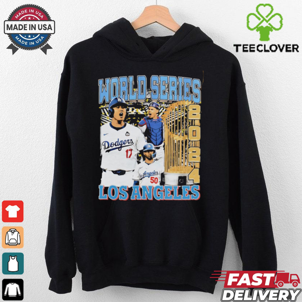 Los Angeles World Series Champions 2024 2 sides vintage shirt Los Angeles World Series Champions 2024 2 sides vintage shirt