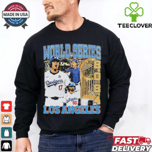 Los Angeles World Series Champions 2024 2 sides vintage shirt