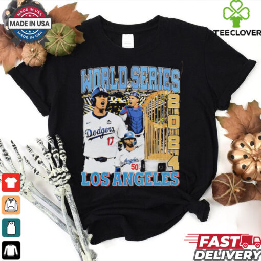 Los Angeles World Series Champions 2024 2 sides vintage shirt