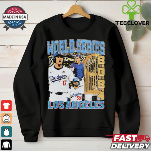 Los Angeles World Series Champions 2024 2 sides vintage shirt