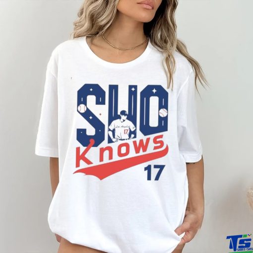 Los Angeles player WHO Knows 17 Baseball shirt