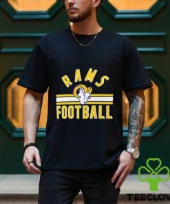 Los Angeles rams standard arch stripe t shirt 1 Los Angeles rams standard arch stripe t shirt