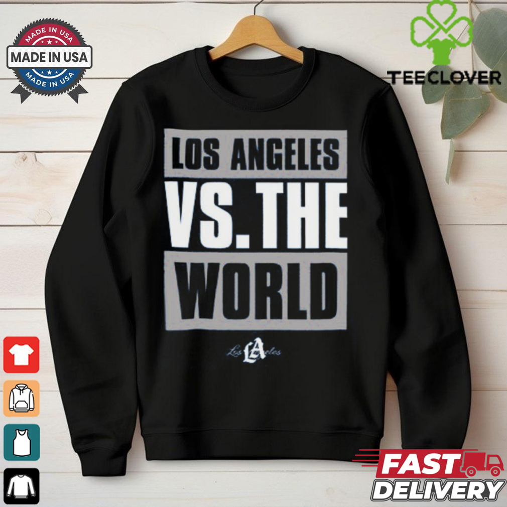 Los Angeles vs The World Royal T Shirt Los Angeles vs The World Royal T Shirt