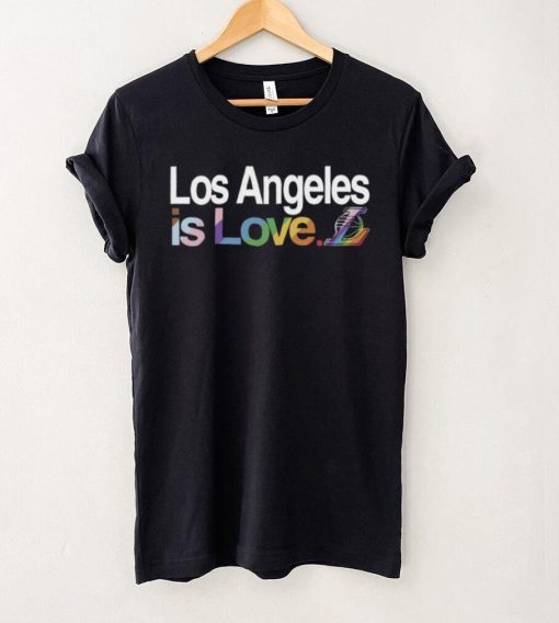 Los Angels Lakers is love Pride shirt