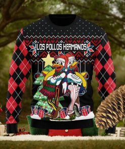 Los Pollos Hermanos Knitted Xmas Black Sweater For Men Women