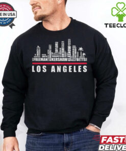 Los angeles Dodgers 2024 City Building Signature Shirt 3 Los angeles Dodgers 2024 City Building Signature Shirt