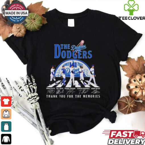 Los angeles Dodgers thank you for the memories T hoodie, sweater, longsleeve, shirt v-neck, t-shirt