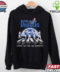 Los angeles Dodgers thank you for the memories T hoodie, sweater, longsleeve, shirt v-neck, t-shirt