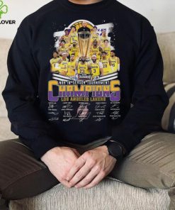 Los angeles Lakers in season tournament nba in season tournament champions signatures hoodie, sweater, longsleeve, shirt v-neck, t-shirt Los angeles Lakers