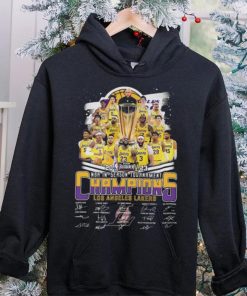 Los angeles Lakers in season tournament nba in season tournament champions signatures hoodie, sweater, longsleeve, shirt v-neck, t-shirt Los angeles Lakers