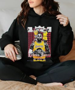 Los angeles Lakers lebron james true king fan T hoodie, sweater, longsleeve, shirt v-neck, t-shirt