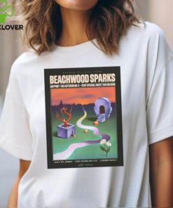 Los angeles ca july 27 2024 beachwood sparks tour poster shirt