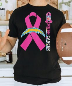 Los angeles chargers crush cancer NFL collections shirt