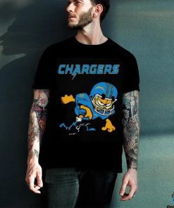 Los angeles chargers garfield cat grumpy football player hoodie, sweater, longsleeve, shirt v-neck, t-shirt