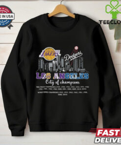 Los angeles city of champions shirt